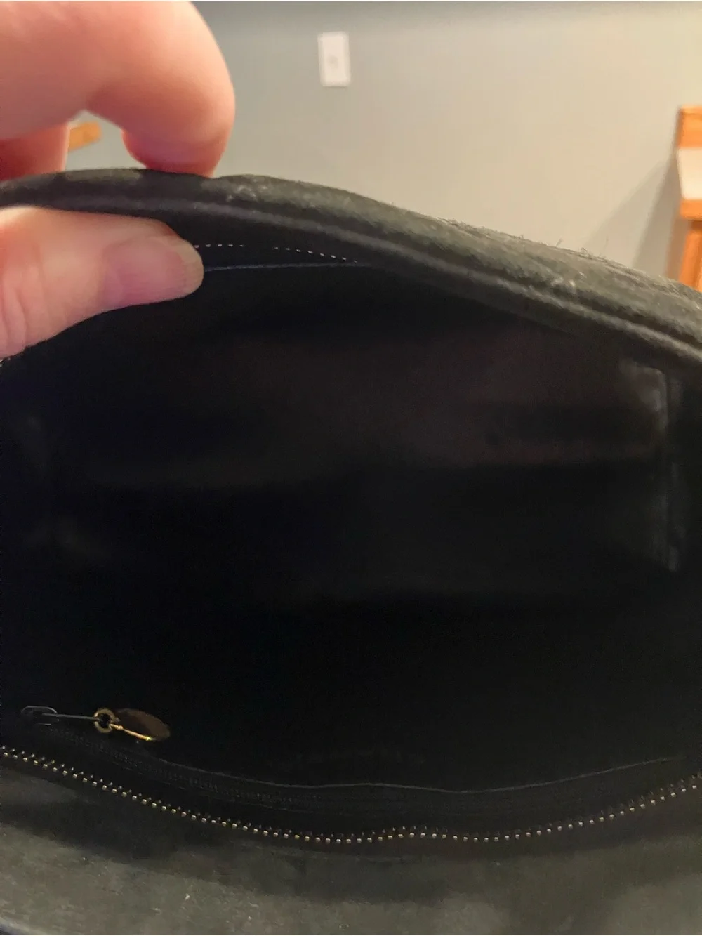 CHANEL Black Quilted Satchel with CC Charm